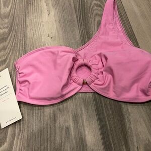 Stylish Pink Bikini Top